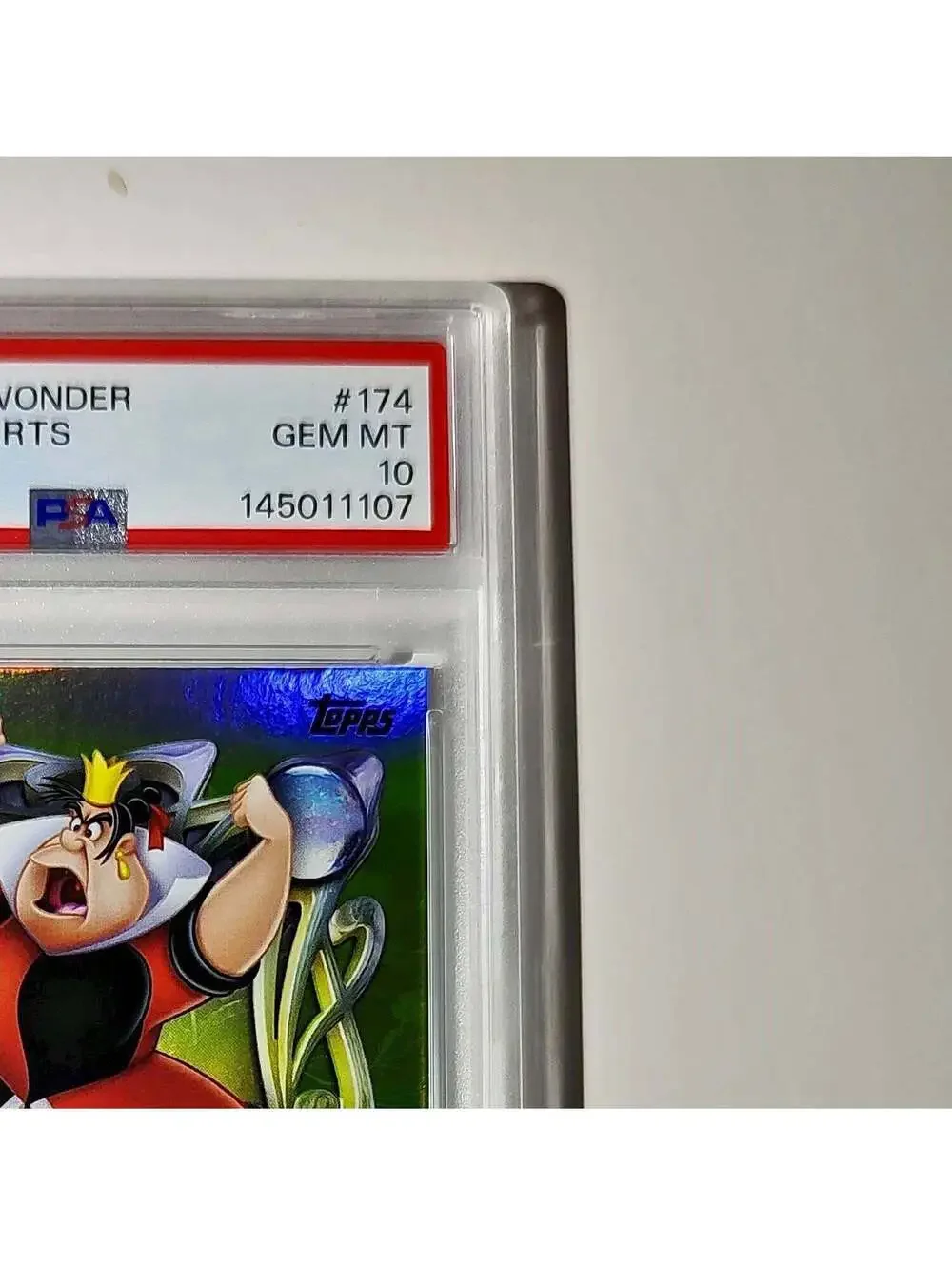 Queen of Hearts 2025 Topps Disney #174 Card Alice in Wonderland PSA 10 GM
